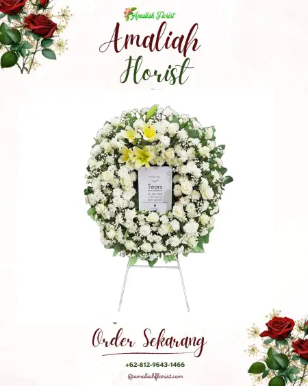 Krans Bunga Duka Bedahan Sawangan